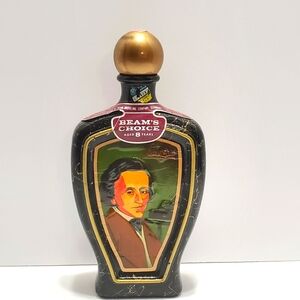Jim Beam Decorative Decanter Subject: Chopin  Artist Edward H. Weiss